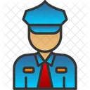 Car Police Policeman Icon