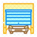 Car Inside Garage Icon