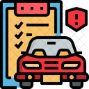 Insurance Automotive Service Icon