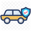 Auto Insurance Car Insurance Vehicle Protection Icon