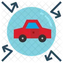Car Shield Hand Icon