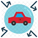 Car Shield Hand Icon