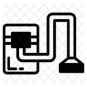 Car Interior Vacuuming Car Vacuum Clean Icon