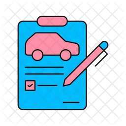 Car Invoice  Icon