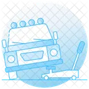 Car Jack Vehicle Maintenance Jack Lift Tool Icon