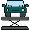 Car Jack Maintenance Lift Icon