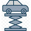 Car Jack Lift Car Icon