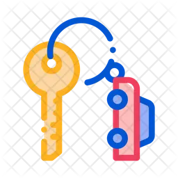 Car Key  Icon