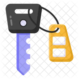 Car Key  Icon