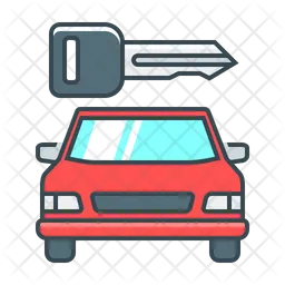 Car Key  Icon
