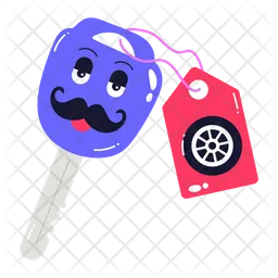 Car Key  Icon