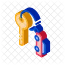 Car Key Object Icon