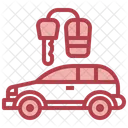 Car Key  Icon