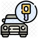 Car Key  Icon