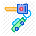 Car Keys Sharing Icon