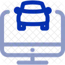 Car Laptop Car Laptop Icon