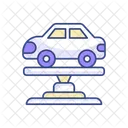 Car lifting  Icon