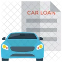 Mortgage Car Loan Car Lease Icon
