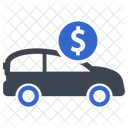 Auto Loan Car Price Icon