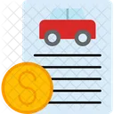 Car Loan Credit Car Icon