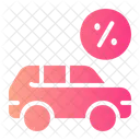 Car Loan Finance Interest Icon
