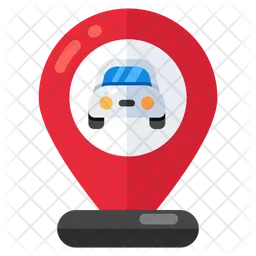 Car Location  Icon