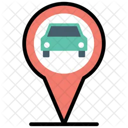 Car Location  Icon