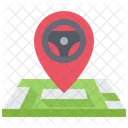 Car Location Car Navigation Location Icon