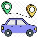 Car Location Car Navigation Direction Icon