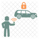 Car Lock Car Driver Icon