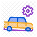 Car Gear Equipment Icon