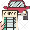 Car Maintenance List  Icon