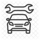 Car Mechanic Transportation Repair アイコン