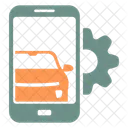 Car Mobility App Car Auto Icon