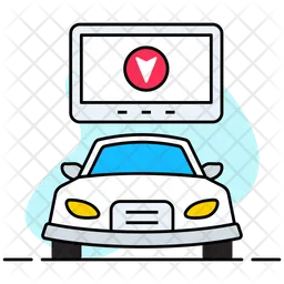 Car Navigation  Icon