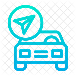 Car Navigation Icon