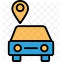 Car Navigation Car Tracking System Gps Car Tracker Icon
