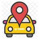 Car Navigation Location Icon