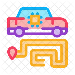 Car Navigation  Icon
