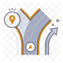 Car Navigation Symbol Icon