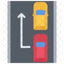 Car Overtaking Driving Overtaking Car Icon