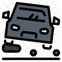 Car Overtaking  Icon