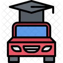 Car Overtaking  Icon