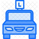 Car Overtaking Driving Overtaking Car Icon