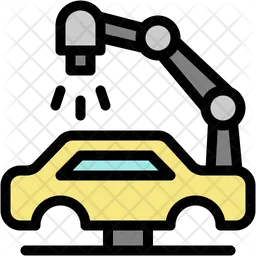 Car painting  Icon
