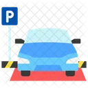 Parking Vehicles Space Icon