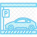 Parking Vehicles Space Icon