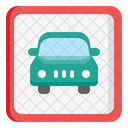 Car Parking Signaling Automobile Icon