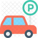 Parking Road Sign Icon