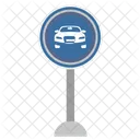 Car Parking Speed Icon